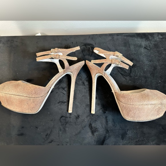 Sergio Rossi Brown Platform Peep-toe stiletto - Size 6.5/EU 36.5 - Picture 4 of 12